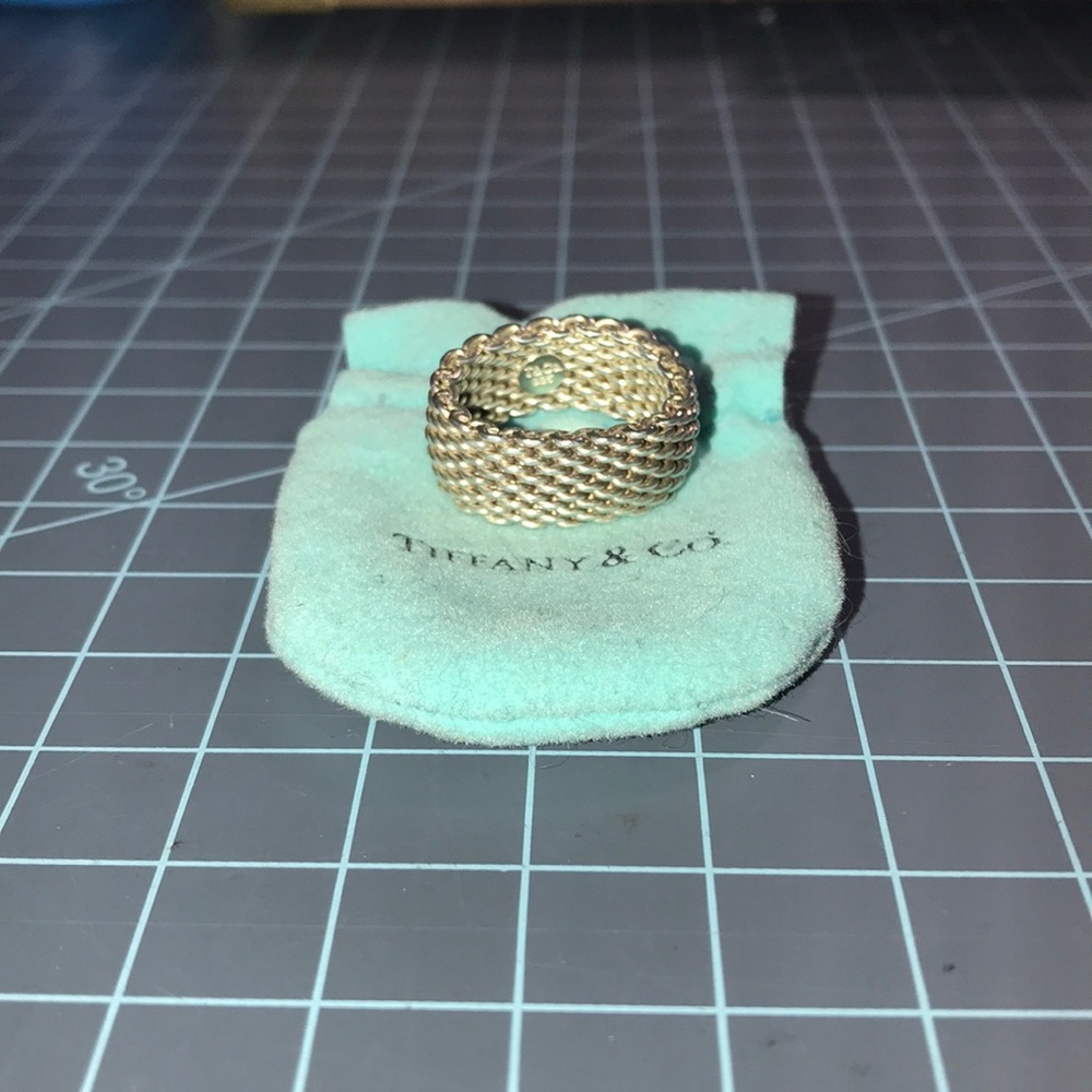 Tiffany & Co. Mesh Ring - Size 7